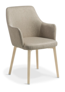 Reception Seating: Eden Olli 4 Leg Chair