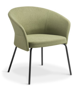 Reception Seating: Eden Clove 4 Leg Chair