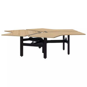 Shared Desks: Pintari 120° 3 Pod - Fixed Height Desk