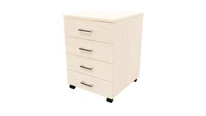 Storage: Alma Mobile - 4 Drawers