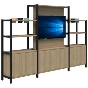 Storage: Accent Grid 40 TV/Planter Shelves including Premium Pots