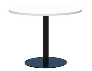 Accent Classic Round Meeting Table - Black Base