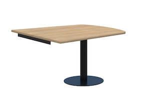 Meeting Tables: Classic Trapezium Wallmounted Table