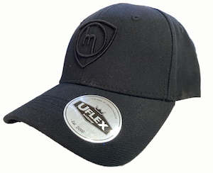 Auto Merch: Mazda Rotary 3D - UFlex Curve Peak Cap - BLACK