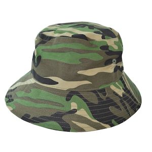 Headwear Caps Hats And Beanies: Camo Bucket Hat