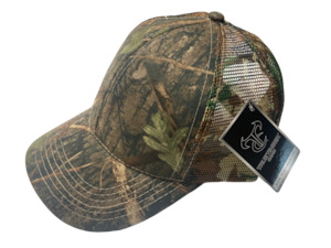Headwear Caps Hats And Beanies: Trucker Cap, True Timber Camouflage with Camo Mesh Back