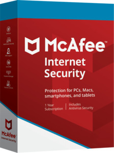 Products: McAfee Internet Security – 10 Devices – 1 Year Key Global