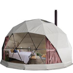 Off Grid Glamping: Glamping Geodesic Dome Tent Medium - 6 metre