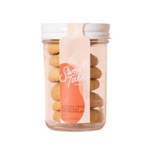 GF Shortbread Hazelnut Cookie Jar