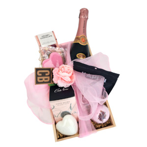 Gift Hampers: Treat Her Pink Luxury Gift Box (URGENT COURIER DELIVERY ONLY)