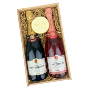 Luxury Gifts: Double Taittinger Champagne