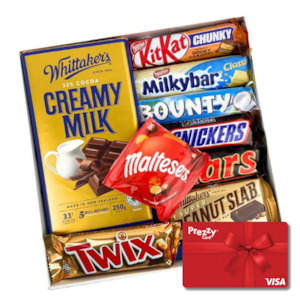 Gift Boxes Gift Hampers Collections Promotion: Chocolate Lovers with Prezzy Card