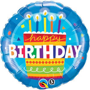 Party: ADD ON: Birthday Blue Balloon (URGENT COURIER)
