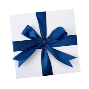 ADD ON: Navy Blue Satin Ribbon