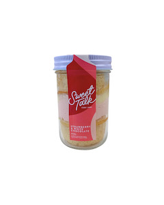 Add Ons Most Popular: Strawberry & White Chocolate Cake Jar