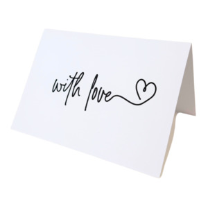 ADD ON: With Love Card