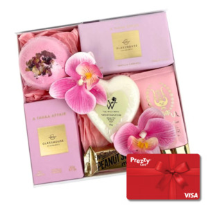 Gift Boxes Gift Hampers Collections Promotion: Glasshouse Beauty Box with Prezzy Card