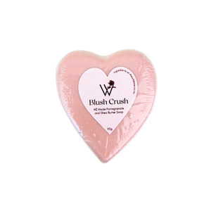 Mothers Day: ADD ON: The Wild Rose Blush Crush Heart Soap