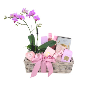 Lush Pink Gift Basket (URGENT COURIER ONLY)
