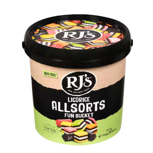 RJ's Licorice Allsorts Fun Bucket