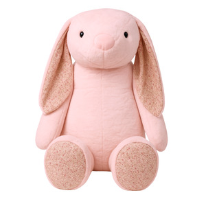 Add Ons Most Popular: Giant Flopsy Floral Sweet Pink Bunny 1m