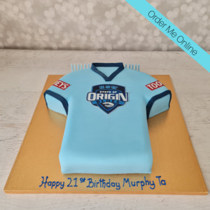 Fathers Day Cakes: NSW Blues Jersey