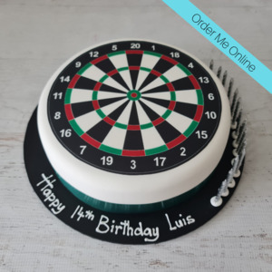 Fathers Day Cakes: Dart Board