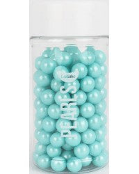 Basic Cake Party Kit: Sugar Pearls 7mm- Blue
