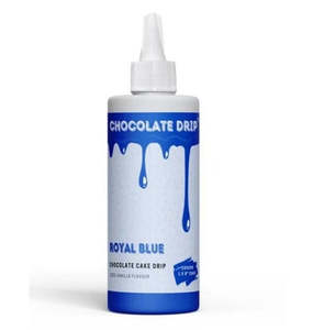 Basic Cake Party Kit: Chocolate Drip- Royal Blue