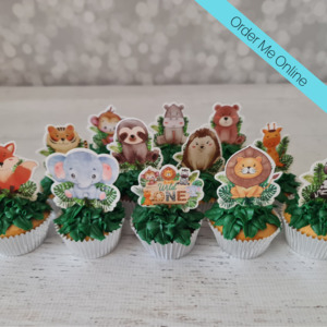 Cupcakes Treats: Jungle Cupcakes