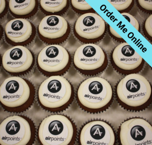 Cupcakes With Flat Logo