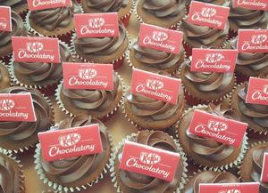 Kit Kat Cupcakes