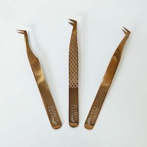 Products: Volume Tweezers Rose Gold