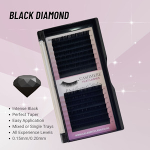 Cashmere Lashes: Black Diamond Cashmere Lash Tray