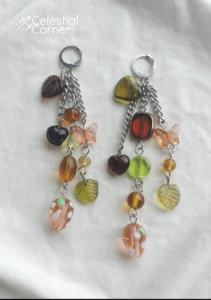 Cluttered Cottagecore Strawberry Earrings