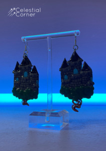Haunted Fairy Castle Earrings