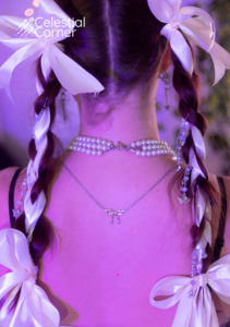 Best Alt Fashion Accessories: Bow Charm Necklace