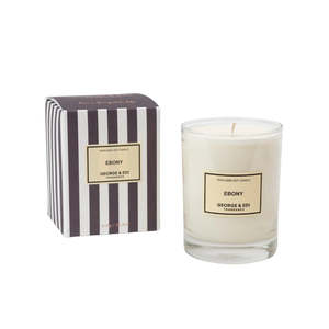 PERFUMED SOY CANDLE - EBONY