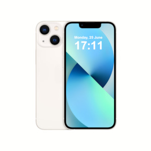 Apple Iphone Range: Apple iPhone 13 128GB Starlight - As New Condition - Refurbished (New Battery)