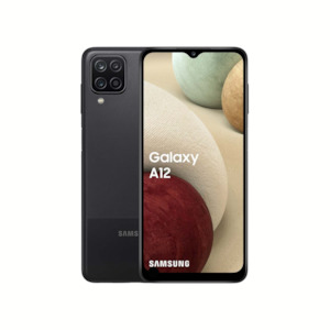 Samsung Range: Samsung Galaxy A12 128GB Black - Excellent Condition - Refurbished