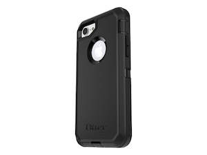 Screen Protectors: Otterbox Defender for iPhone 7/8/SE - Black