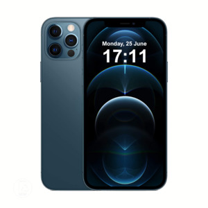 Apple Iphone Range: Apple iPhone 12 Pro Max 128GB Pacific Blue - Very Good Condition - Refurbished