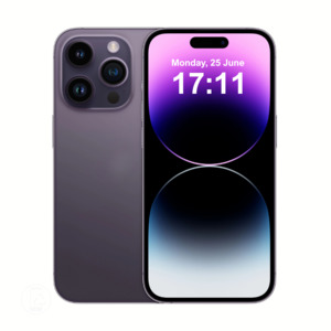 Apple Iphone Range: Apple iPhone 14 Pro 256GB Deep Purple - Very Good Condition - Refurbished (New Battery)