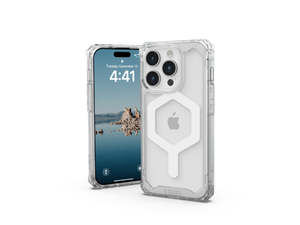 Accessories: UAG Plyo Magsafe - iPhone 15 Pro - Ice/White