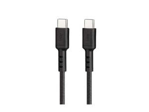 Accessories: 3sixT Tough USB-C to USB-C 5A Cable 1.2m - Black