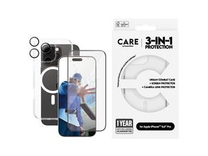 Phone Cases: CARE by Panzer Flagship 3-in-1 Bundle -iPhone 16 Pro Max