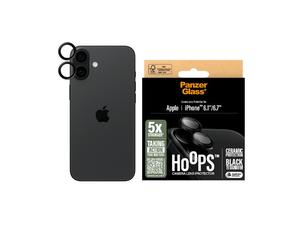 Screen Protectors: PanzerGlass Ceramic Hoops LP -iPhone 16/Plus