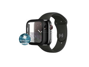 Accessories: PanzerGlass Full Body SP - Apple Watch 4/5/6/SE(44mm)- Black