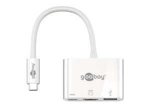 Accessories: Goobay USB-C Multiport Adapt (HDMI  PD) 3A 60W