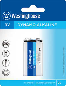 All Batteries: Dynamo Alkaline 9V 1 Pack